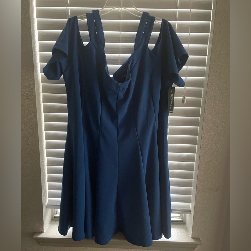 Lane Bryant Blue Dress 26P(Petite)